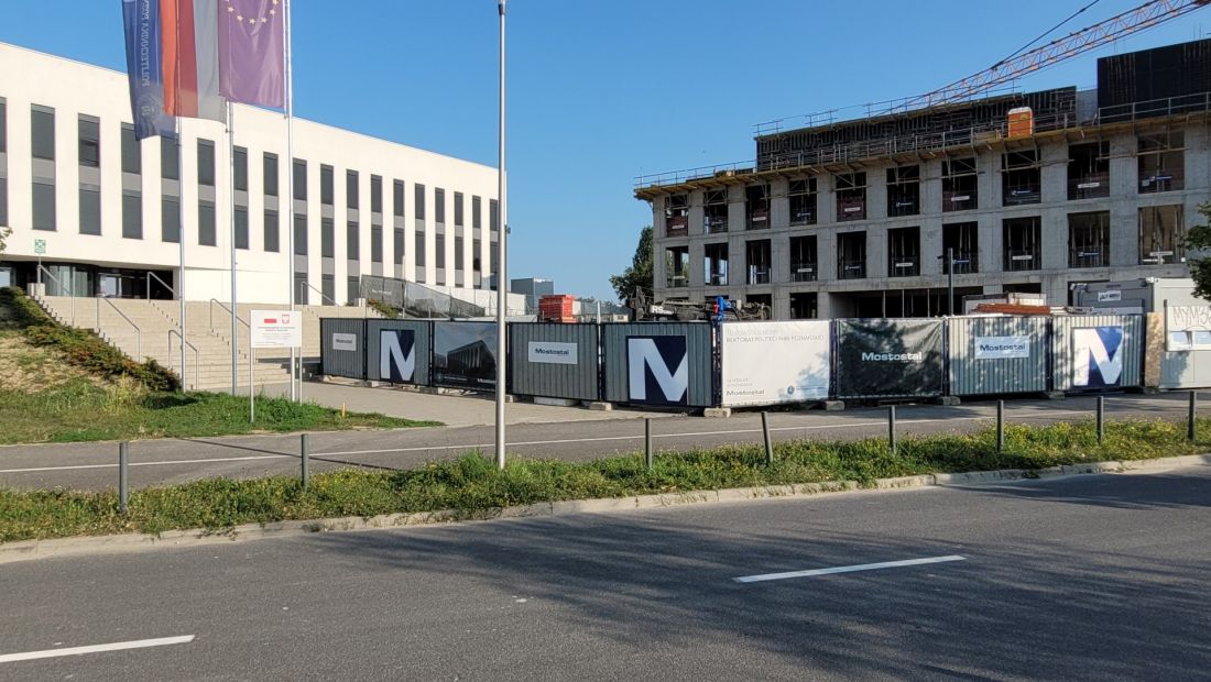 budowa nowego rektoratu Politechniki Poznańskiej 