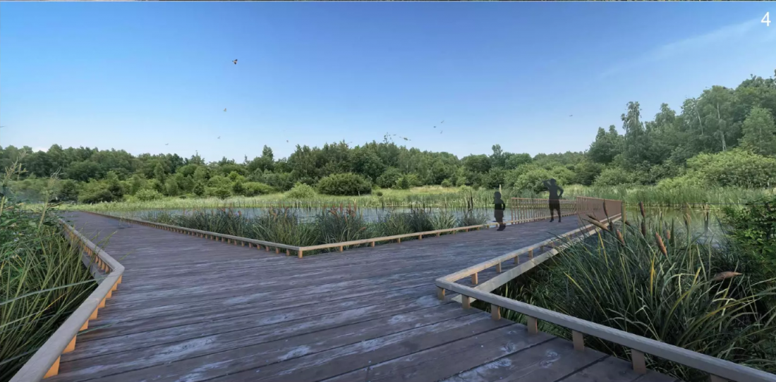 Tak może wyglądać park Południowy