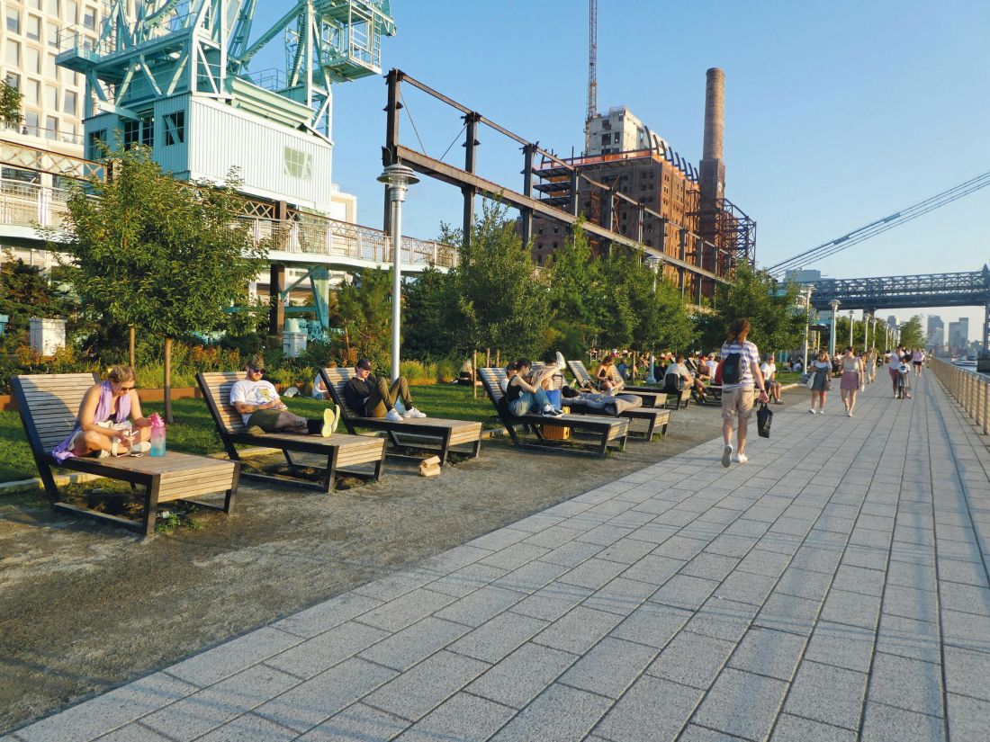 Nowy Jork — Domino Park, proj.: James Corner Fields Operations