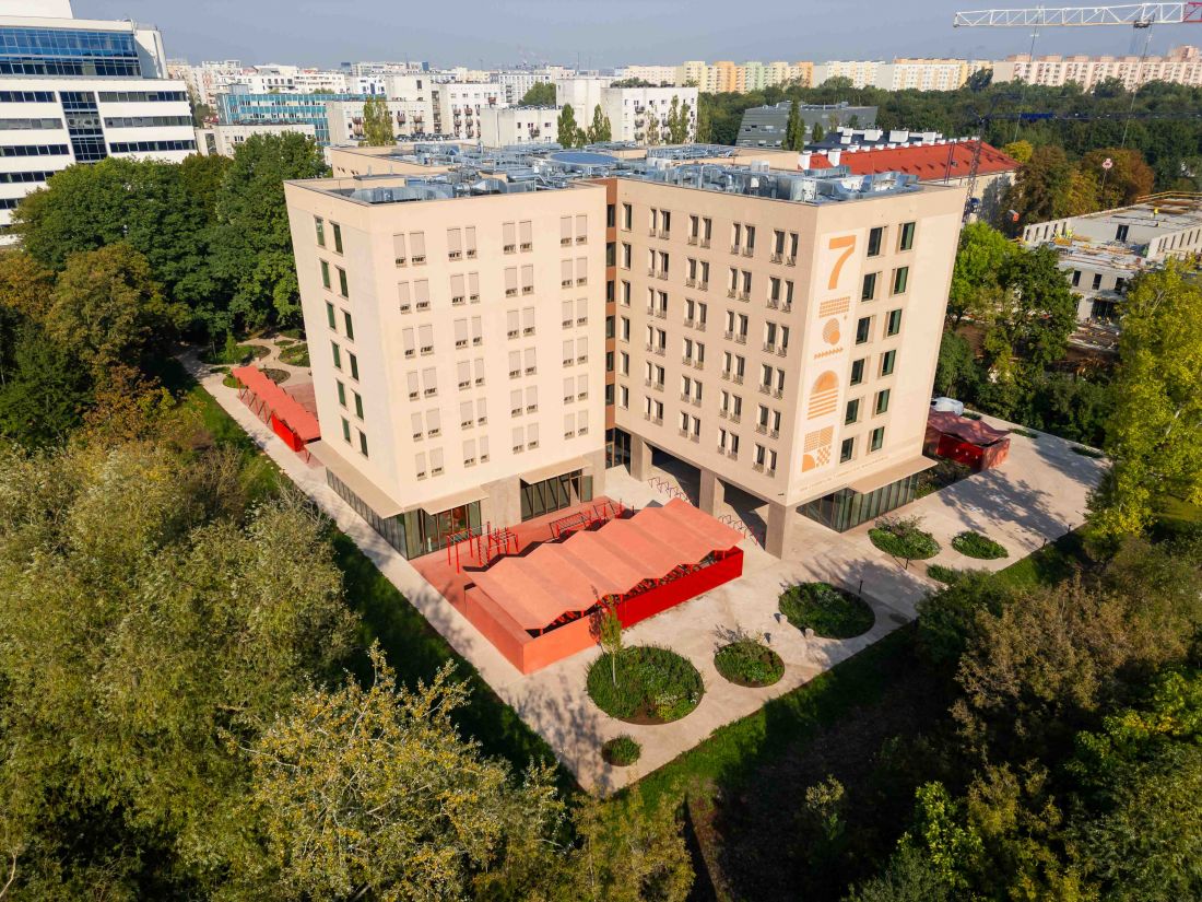 Nowy akademik Uniwersytetu Warszawskiego na Służewcu 