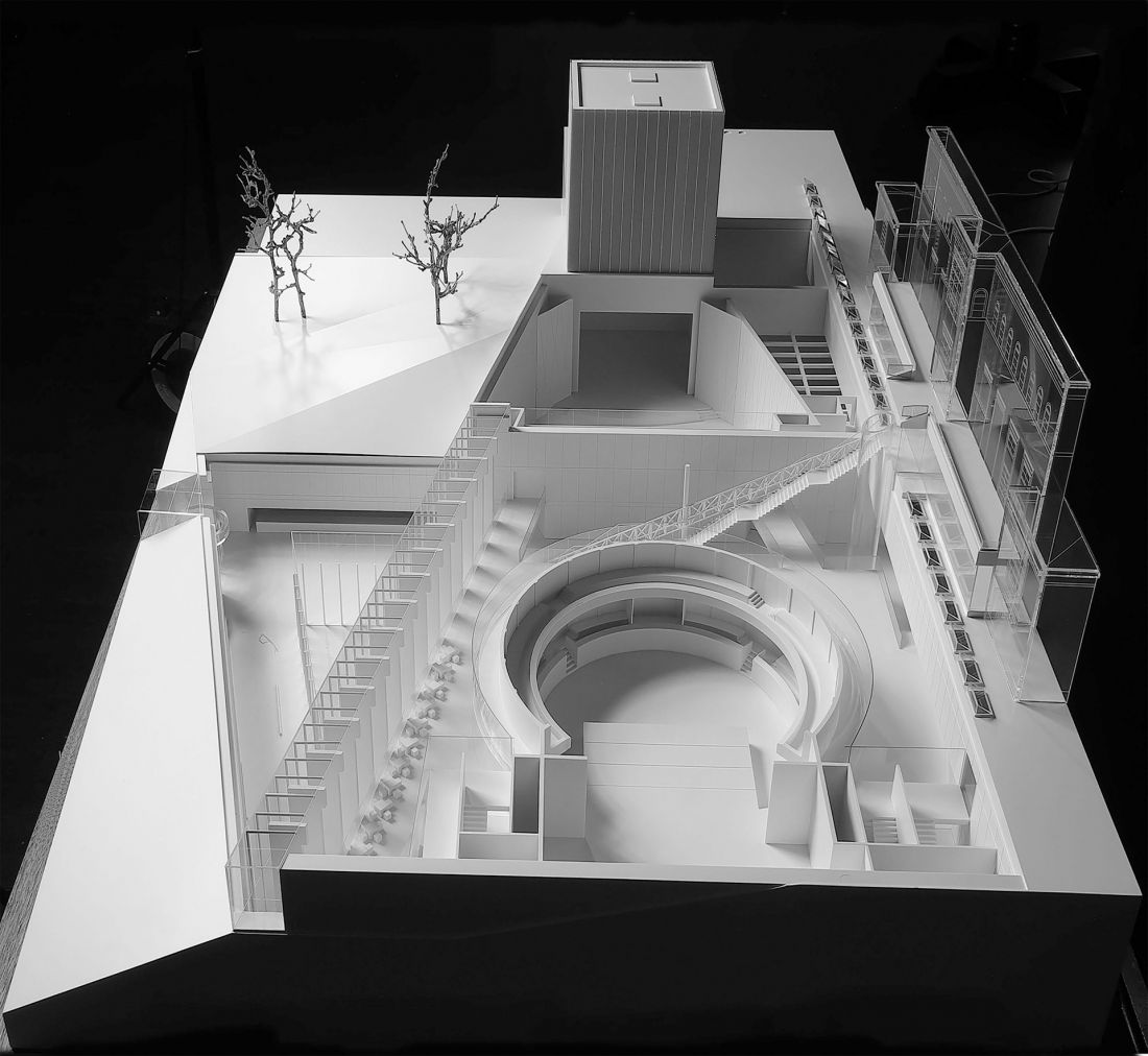 Teatr Polski w Szczecinie, model