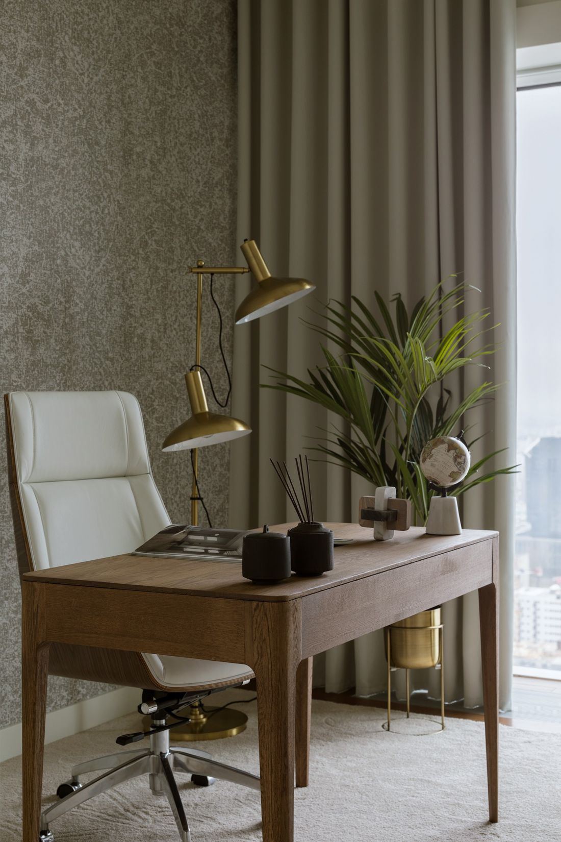 Apartament znajduje się w centrum Warszawy