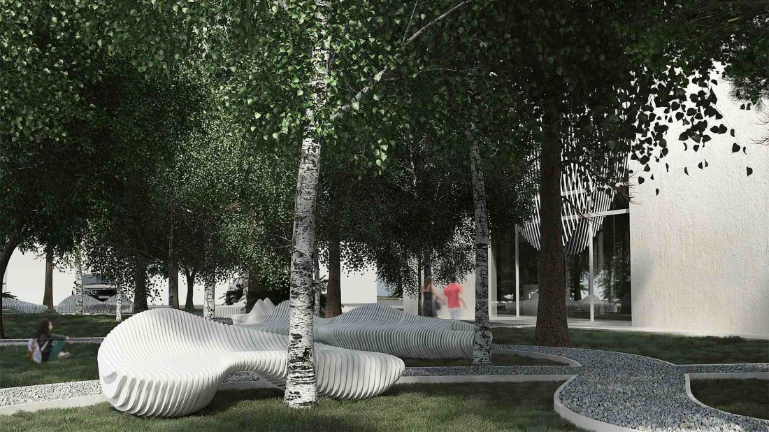 Projekt nowej biblioteki publicznej w Bełżycach