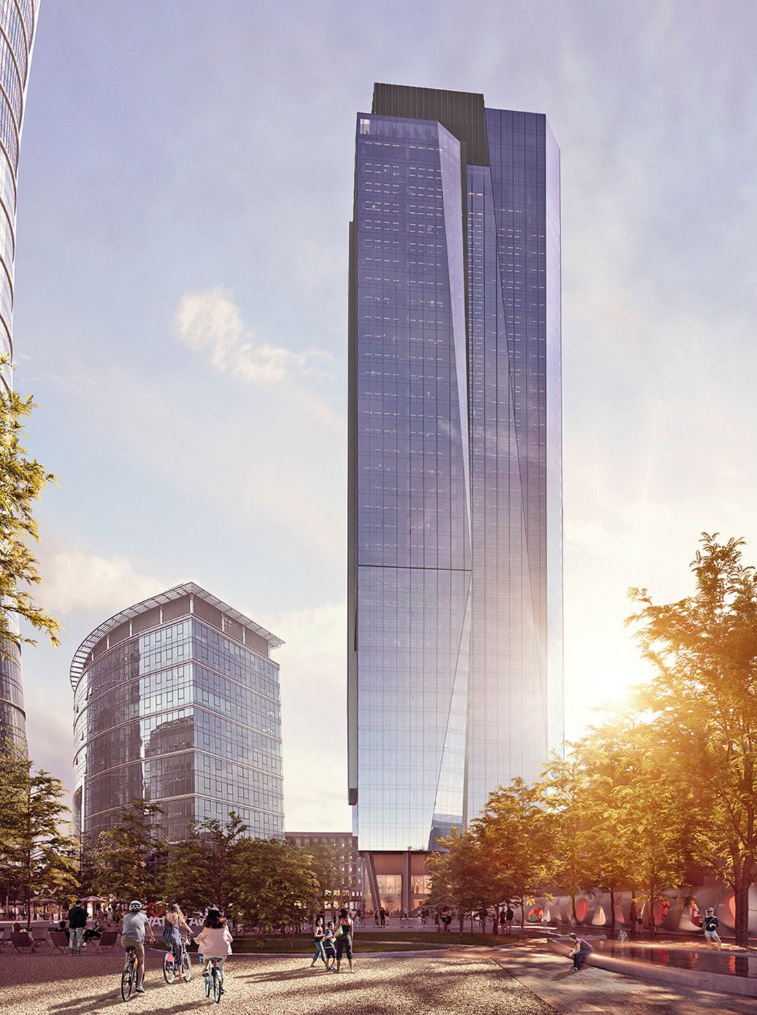 wieżowiec The Bridge (2019-), Warszawa, Polska