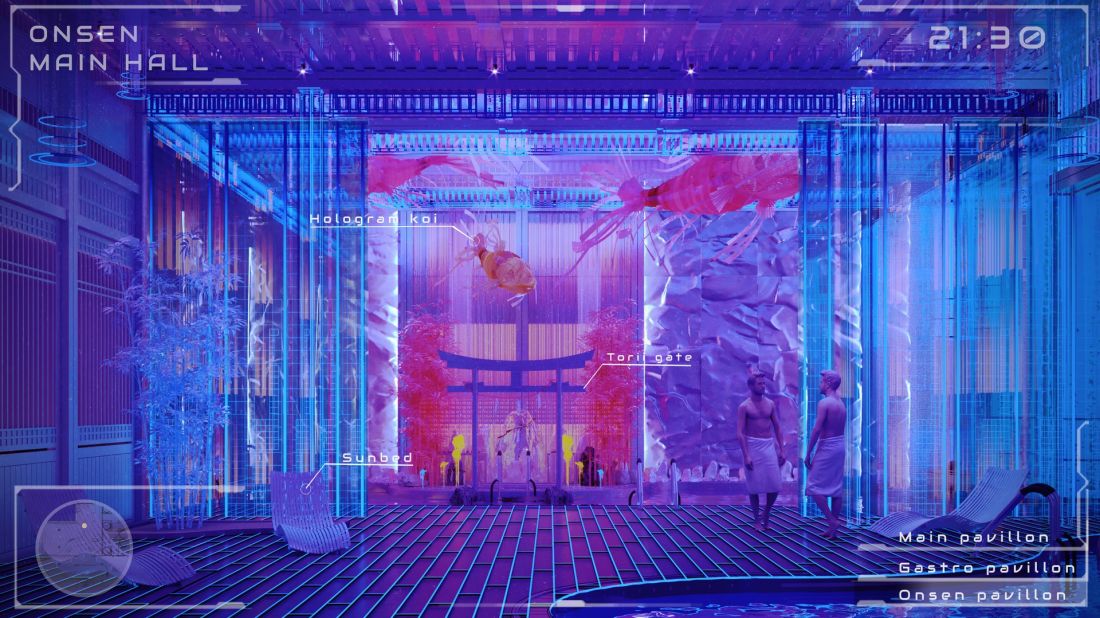 Wizualizacja - CYBER_ONSEN