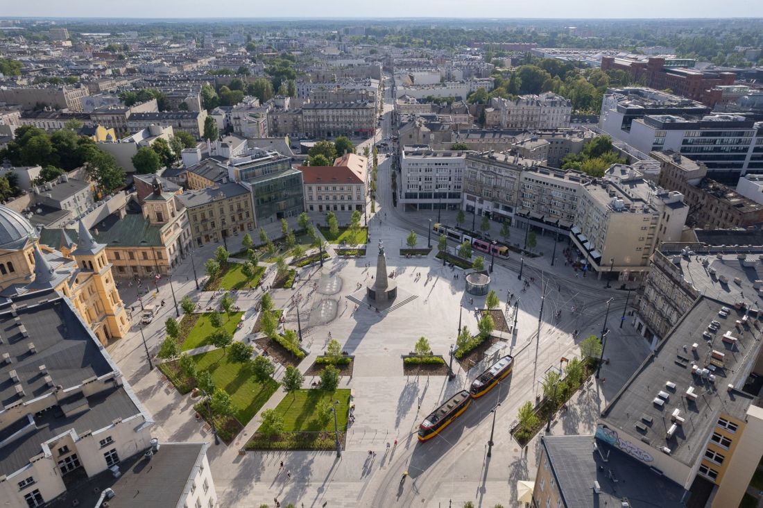 Rewitalizacja Placu Wolności w Łodzi