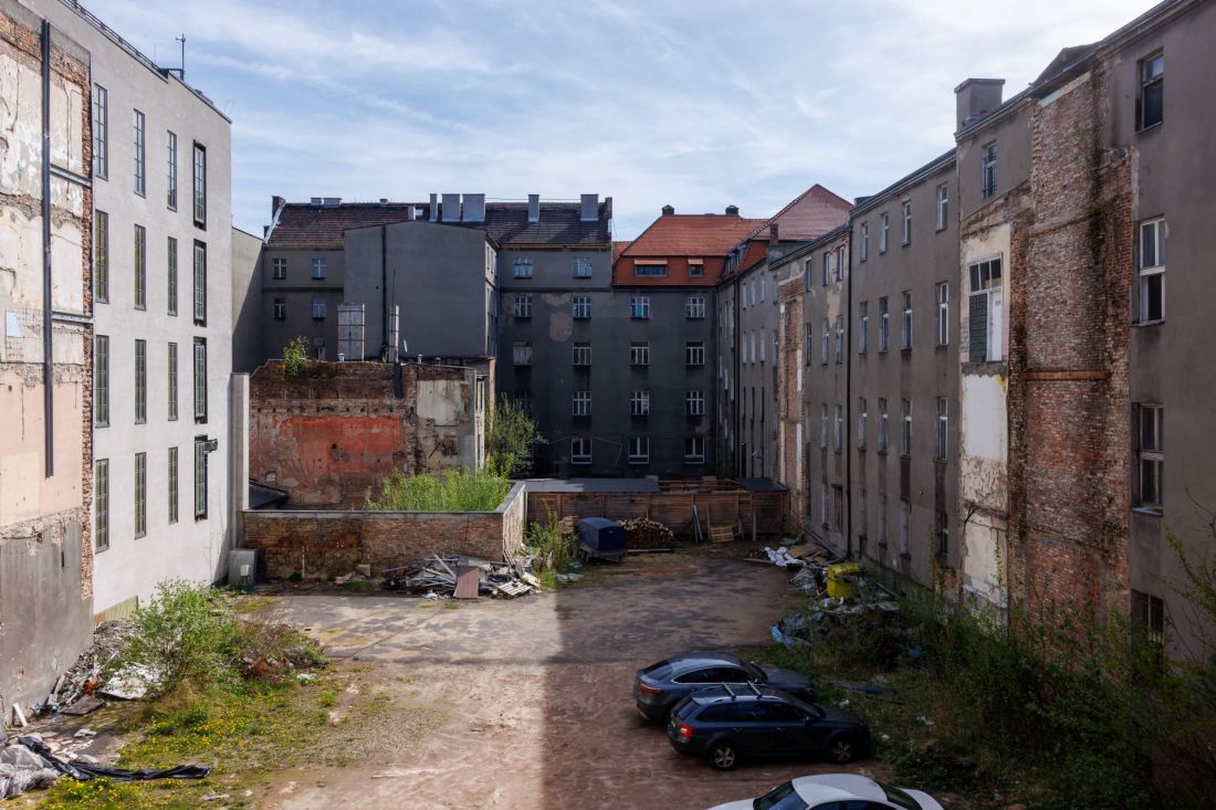 Kwartał Dworcowa - podwórka