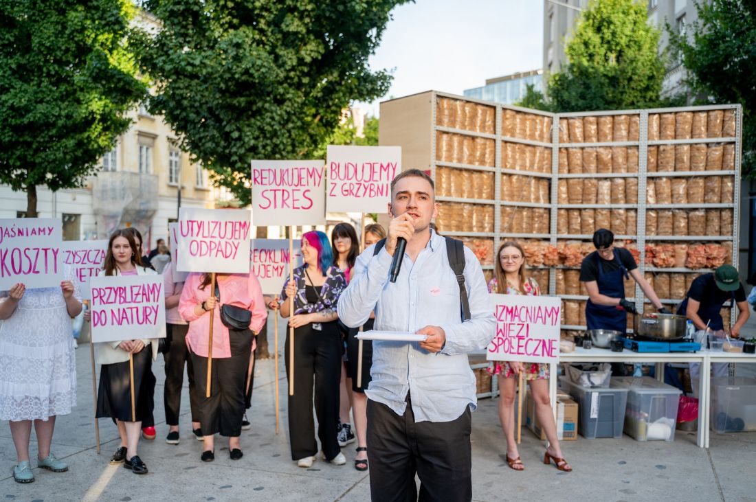 Studenci i studentki Wydziału Architektury Politechniki Warszawskiej