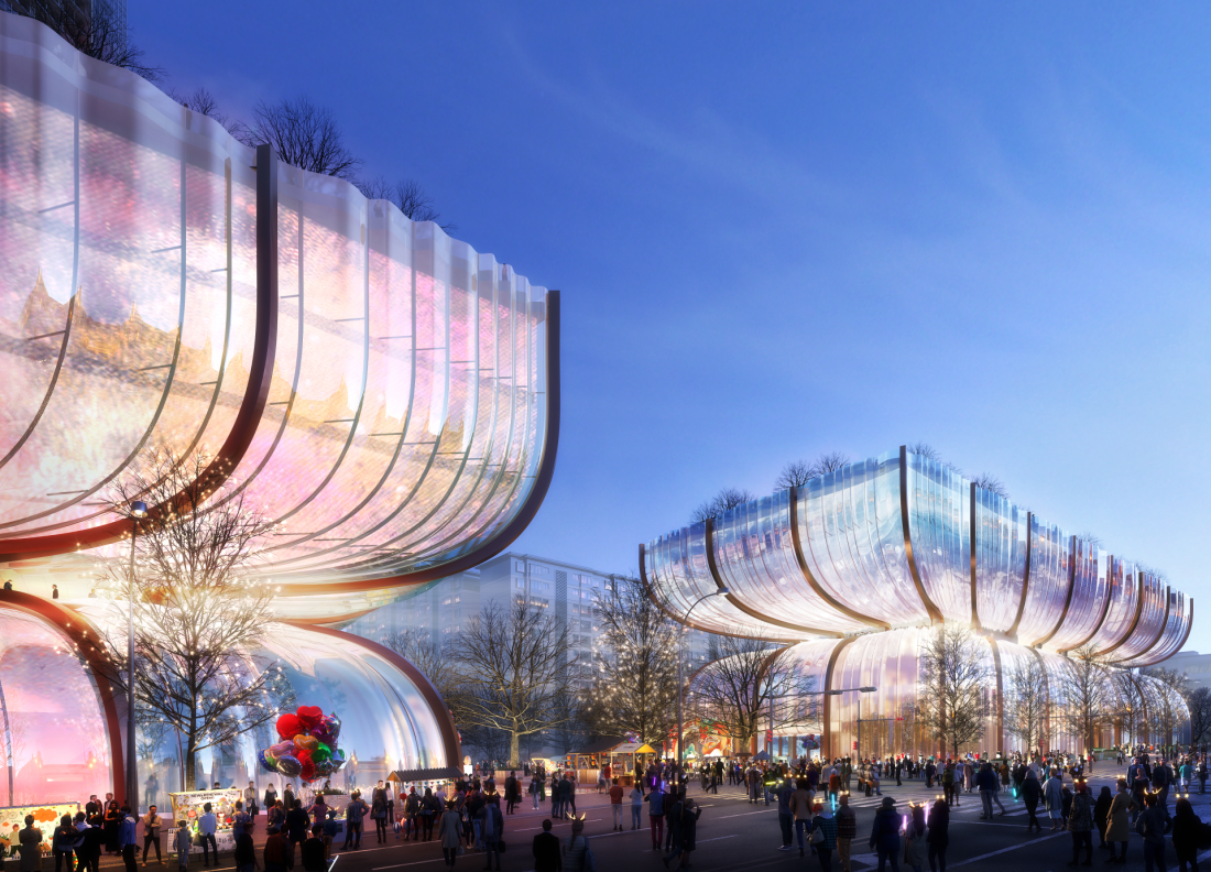 Hanwha Galeria zaprojektowana przez Heatherwick Studio