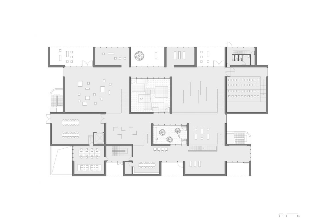 Galeria Ginkgo - plan piętra 