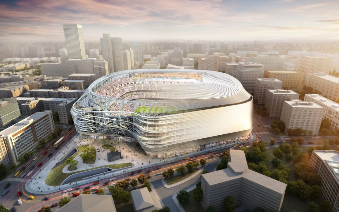 Stadion Santiago Bernabéu - wizualizacja