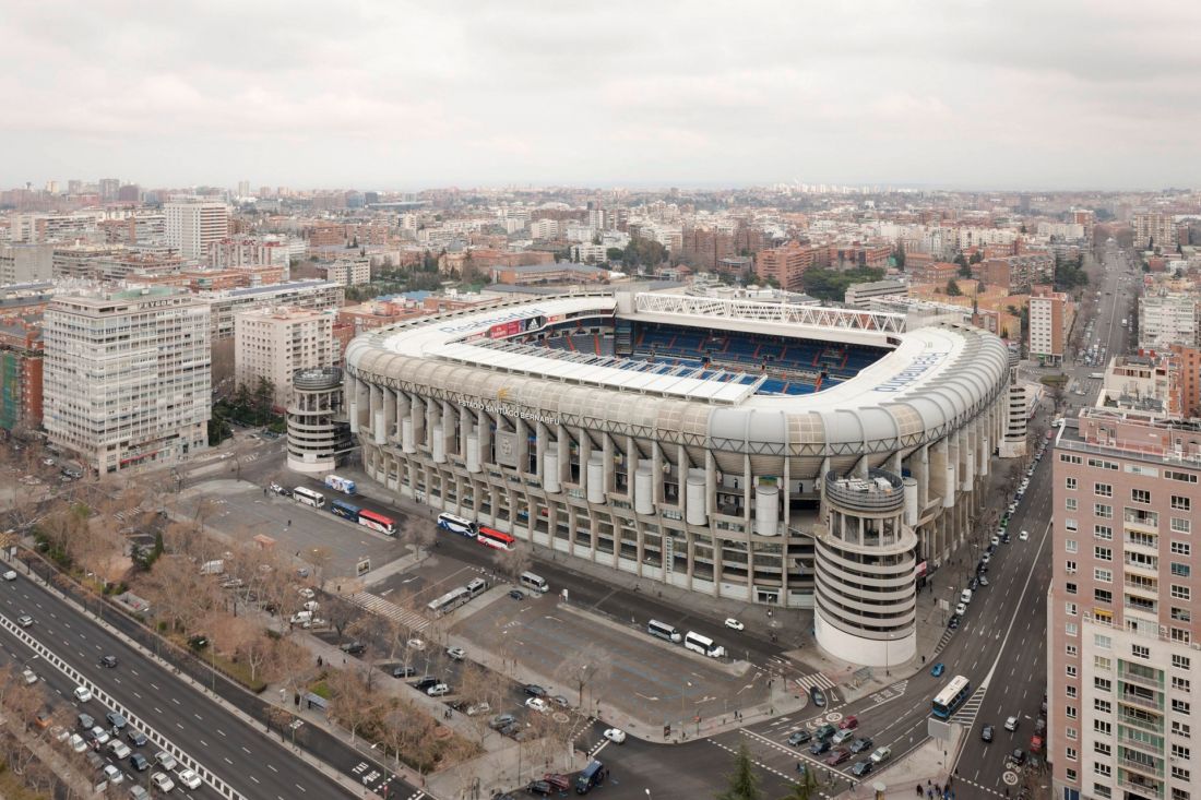 Stadion Santiago Bernabéu w 2015 roku