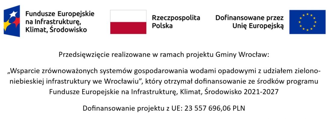 Zazielenienie Placu Nowy Targ finansowano w ramach projektu Gminy Wrocław