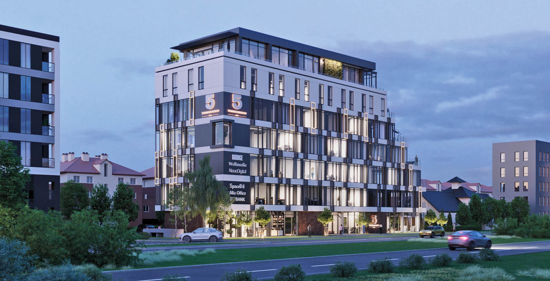 biurowiec przy ul. Armii Krajowej, Rzeszów, 2023