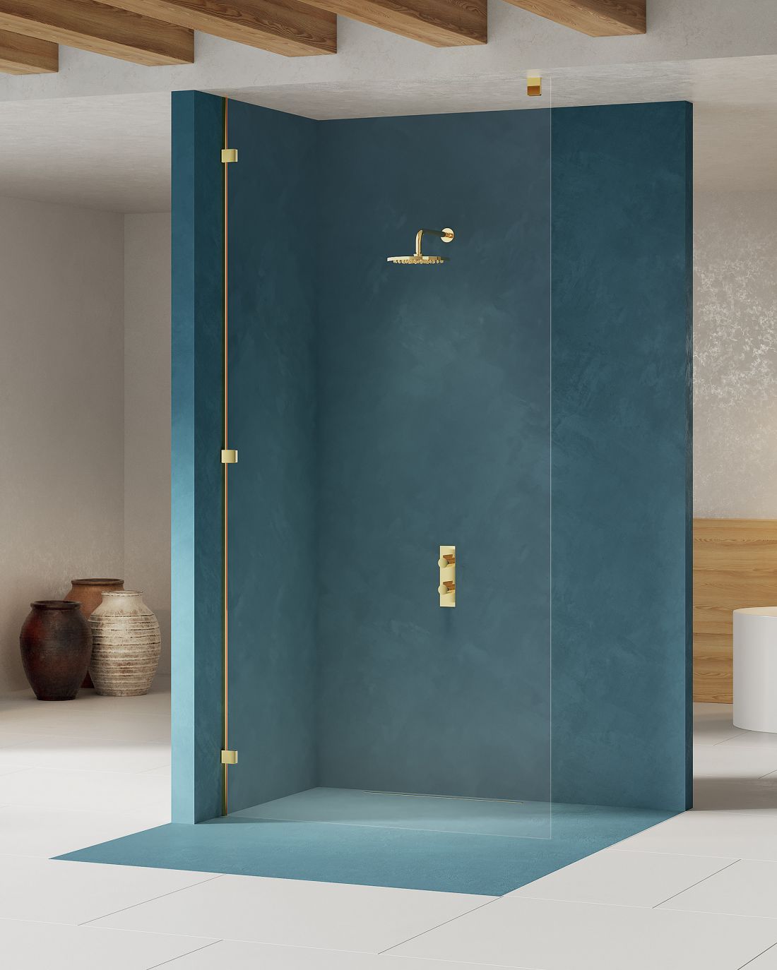 Kabina Eventa Gold Shine – przykład możliwości kabin Na Wymiar w ofercie New Trendy