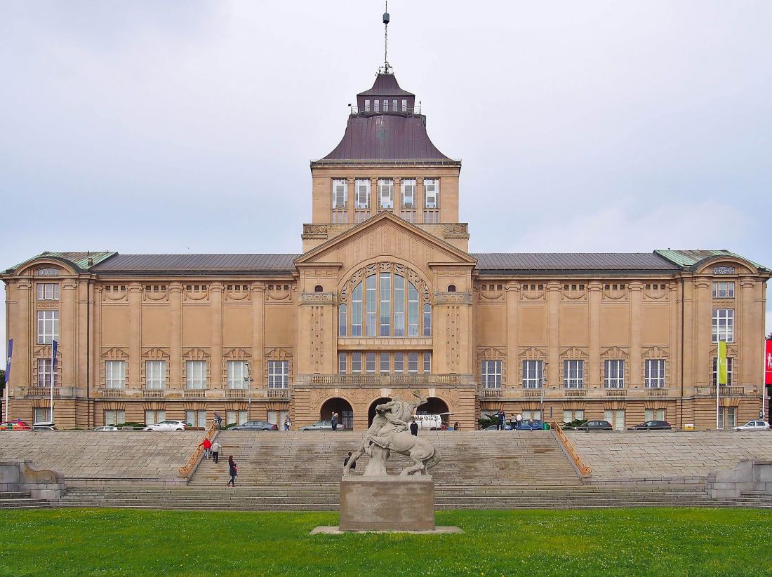Gmach Muzeum Narodowego w Szczecinei