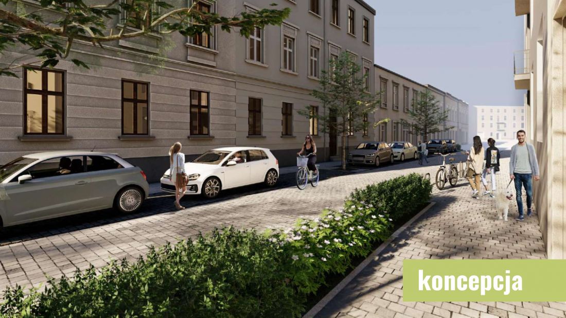 Przebudowa ulicy Dolnych Młynów w Krakowie