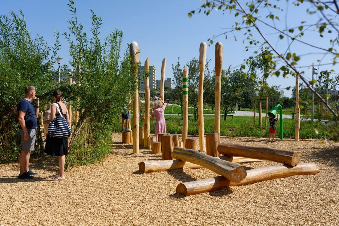 Tychy: Wodny Plac Zabaw w Parku Jaworek