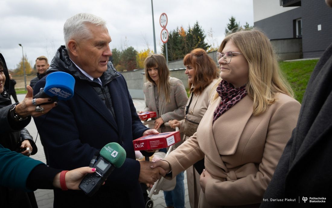 oficjalne wręczenie kluczy przez Prezydenta Miasta