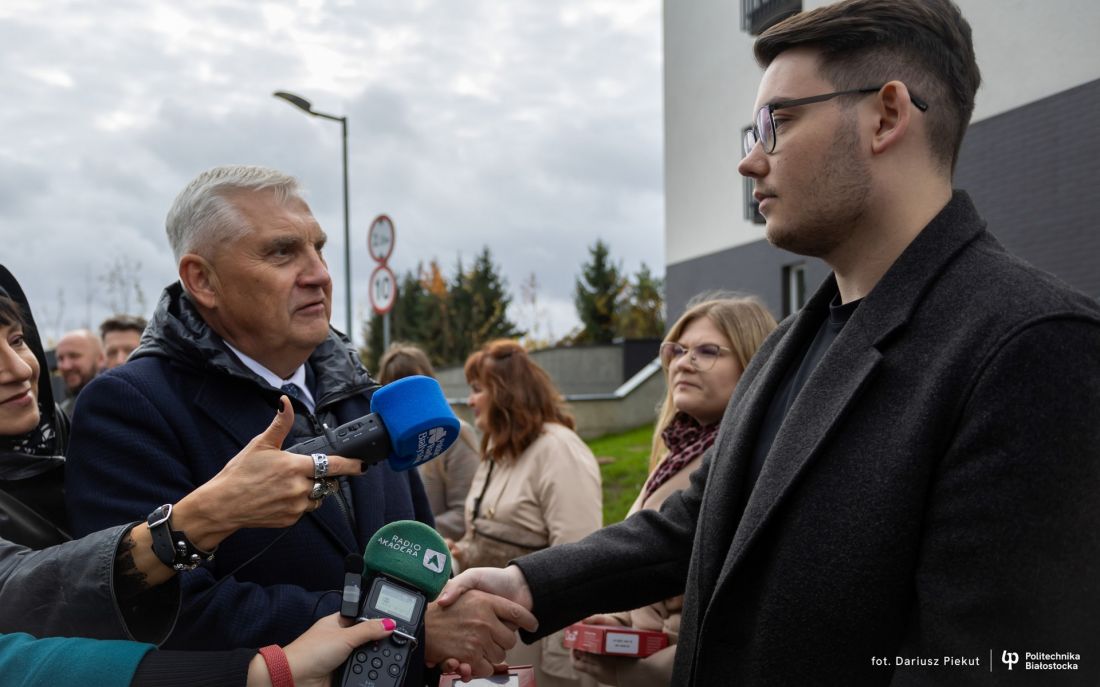 oficjalne wręczenie kluczy przez Prezydenta Miasta