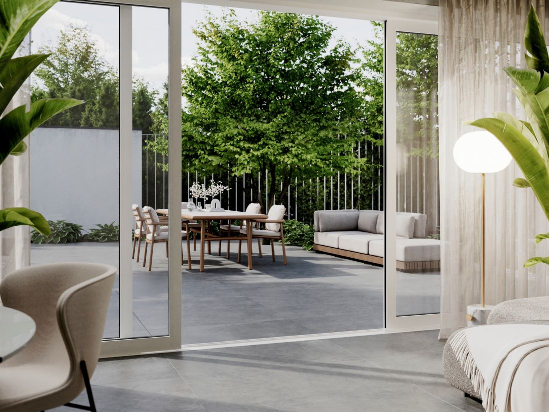 Płyty Stargres kolekcja Pizarra kolor soft grey