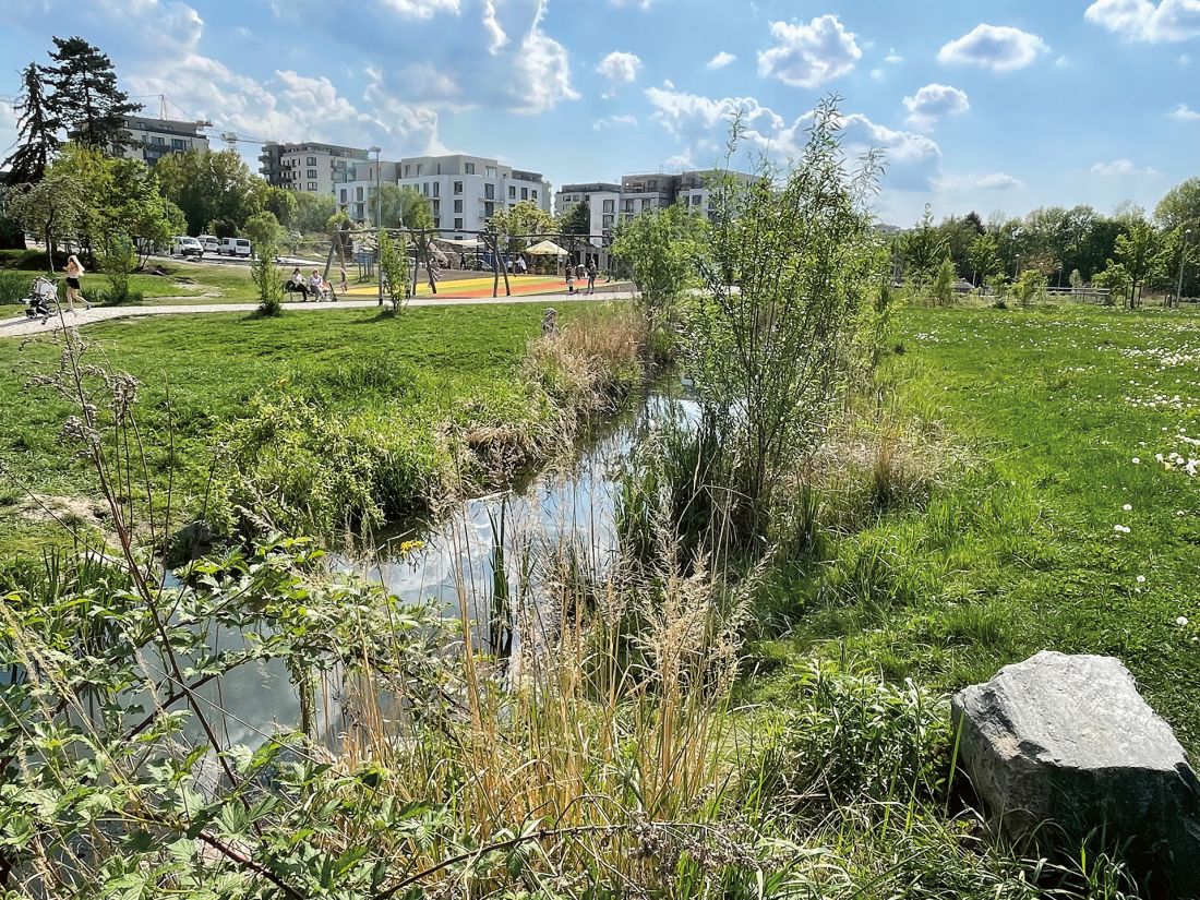 park Zahrādky w Pradze