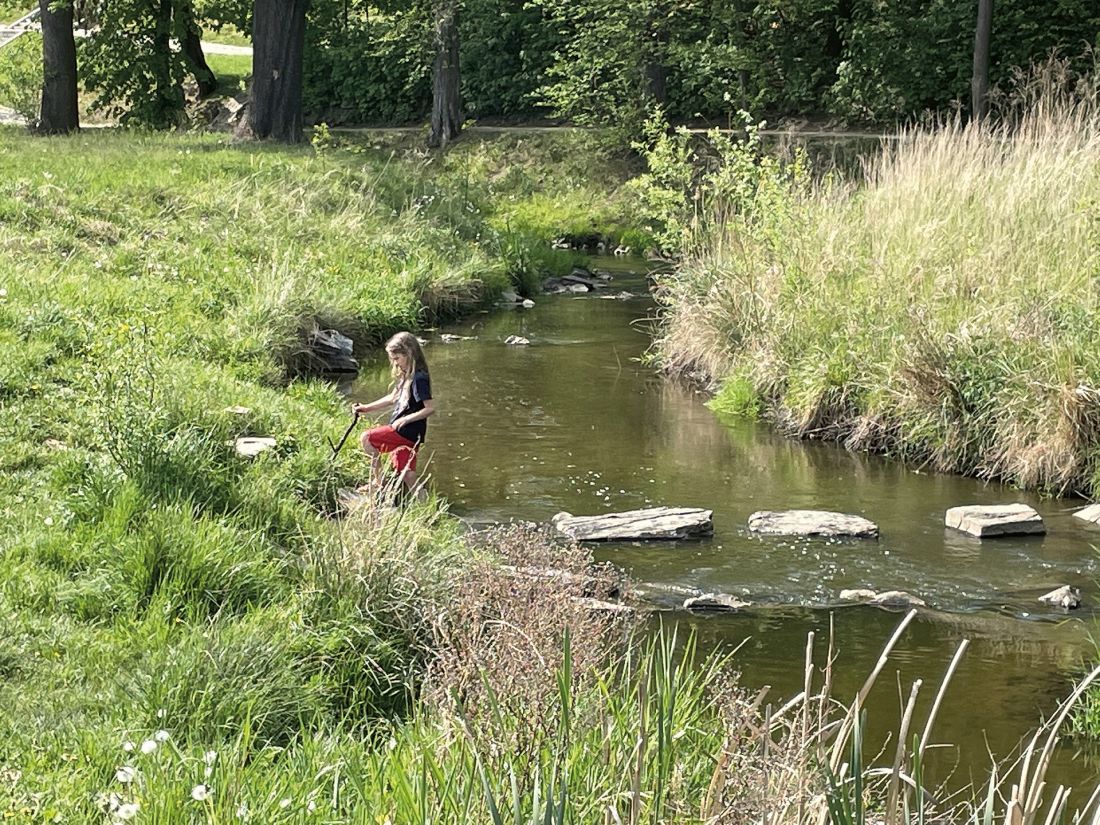 park Zahrādky w Pradze