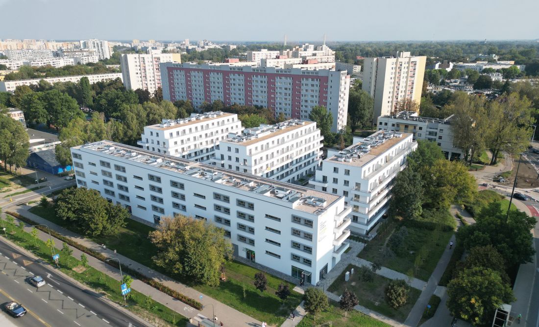 osiedle Lizbońska, pierwsza zrealizowana w Warszawie inwestycja w trybie lex deweloper