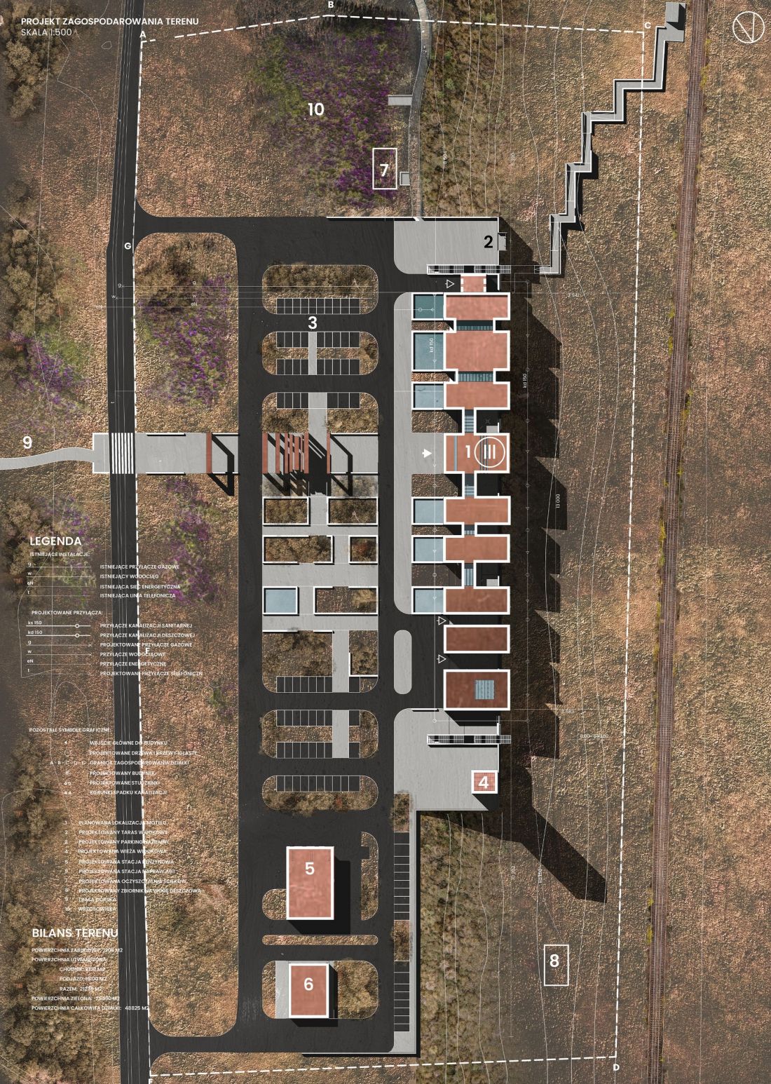 projekt zagospodarowania terenu