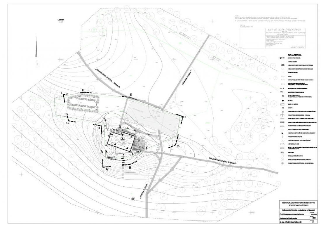 plan zagospodarowania terenu