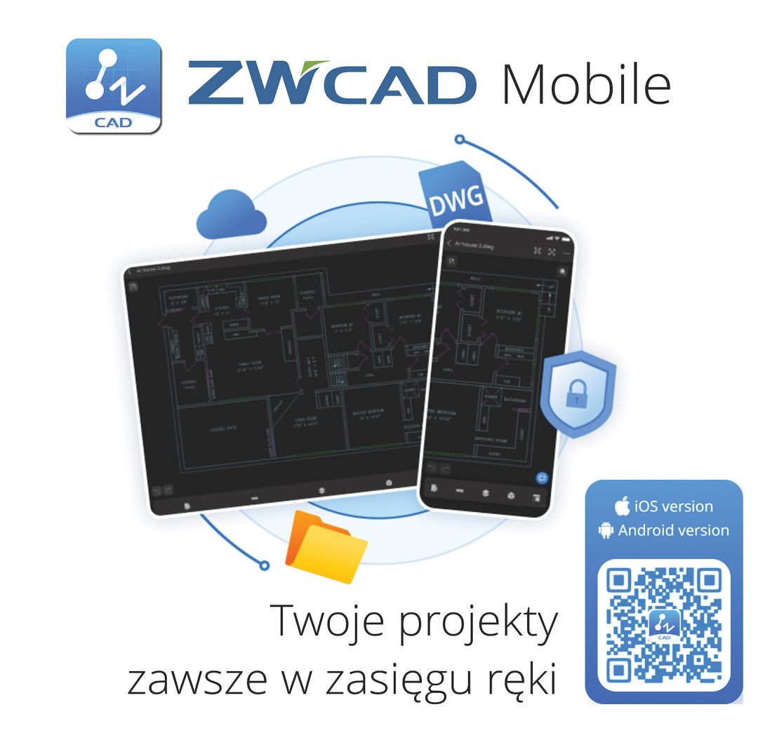 ZWCAD - program do komputerowego wspomagania projektowania (CAD). Doskonała alternatywa dla drogich systemów CAD!