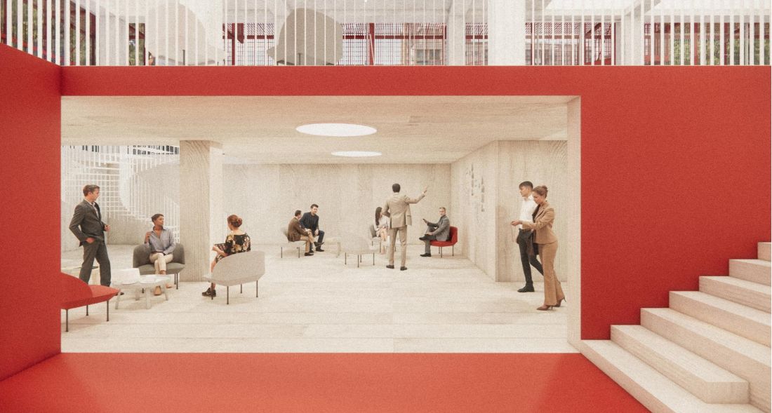 NA-MA Creative Hub - projekt przebudowy domu towarowego w Podgoricy