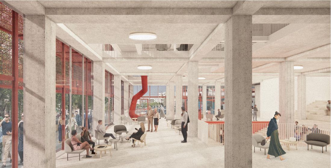 NA-MA Creative Hub - projekt przebudowy domu towarowego w Podgoricy