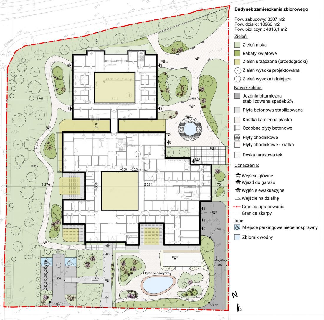 plan zagospodarowania terenu