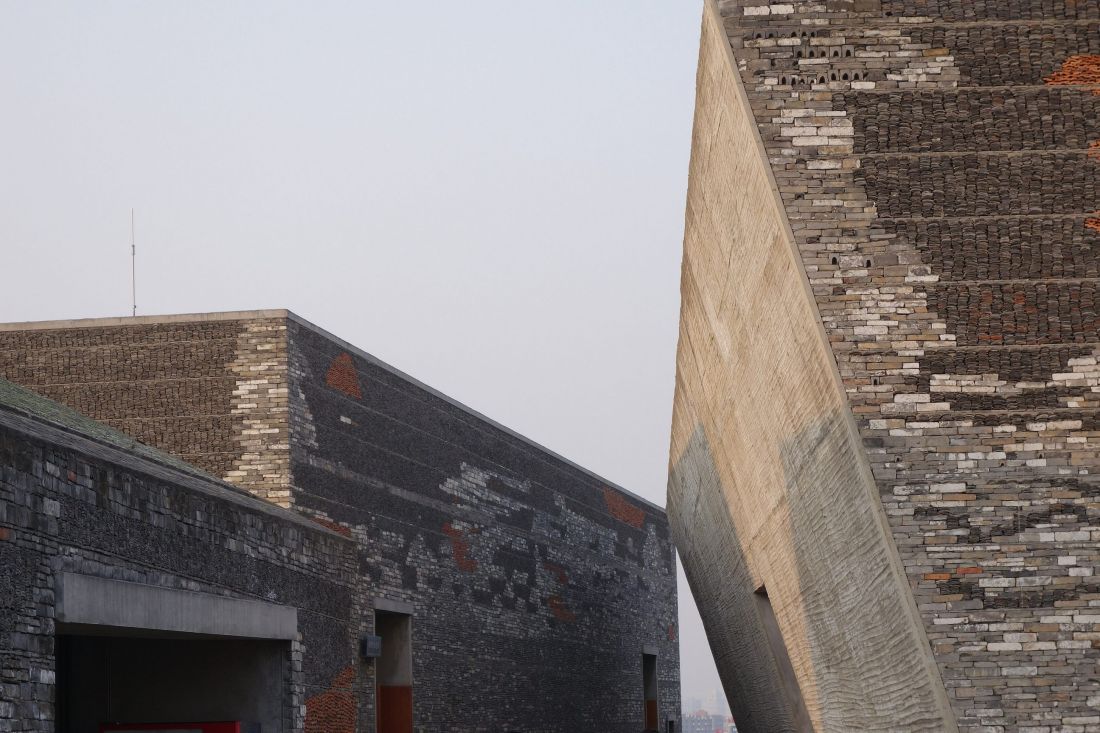 Muzeum Ningbo w Chinach, proj.: Wang Shu