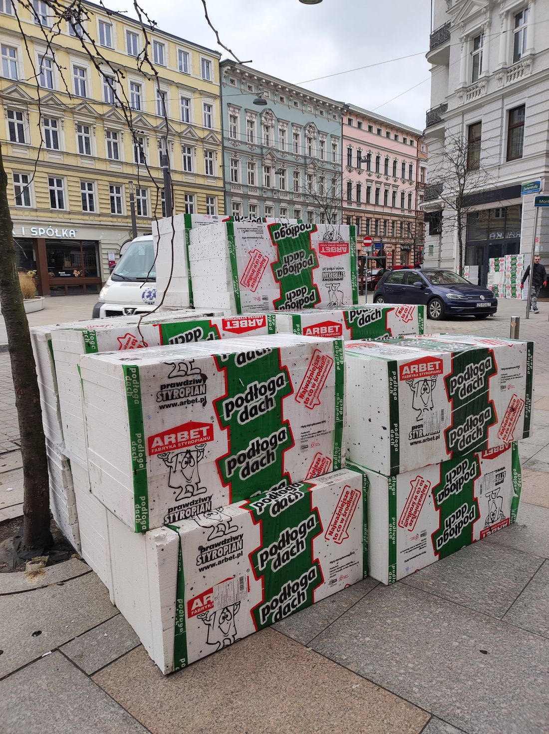 Płyty styropianowe PODŁOGA/DACH