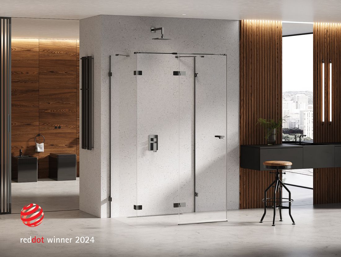 Nasze produkty zdobywają międzynarodowe nagrody - Eventa Black Chrome zdobyła nagrodę Red Dot Design Award 2024