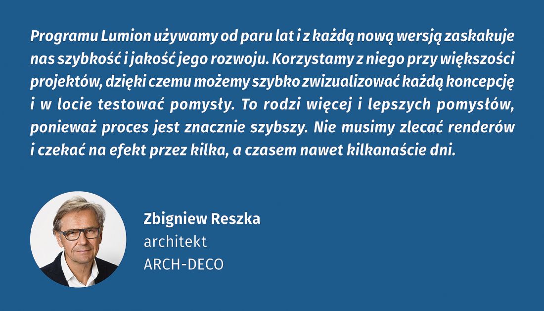Fotorealistyczne rendery w Lumion nigdy nie były tak szybkie
