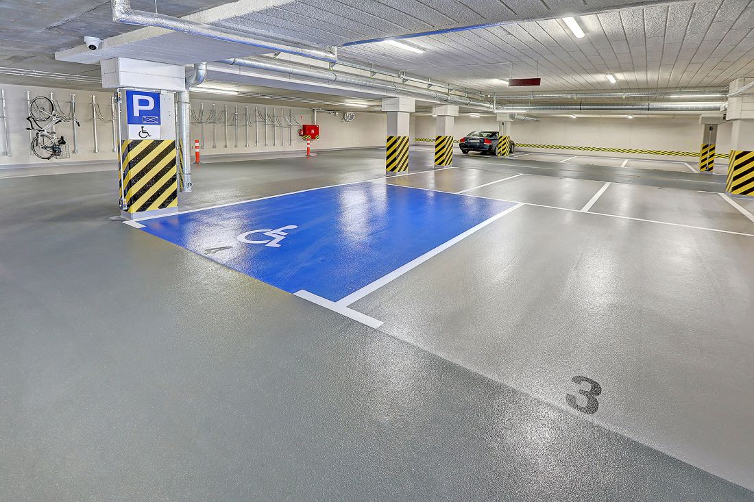 Deckshield – parkingowa posadzka poliuretanowo-kwarcowa