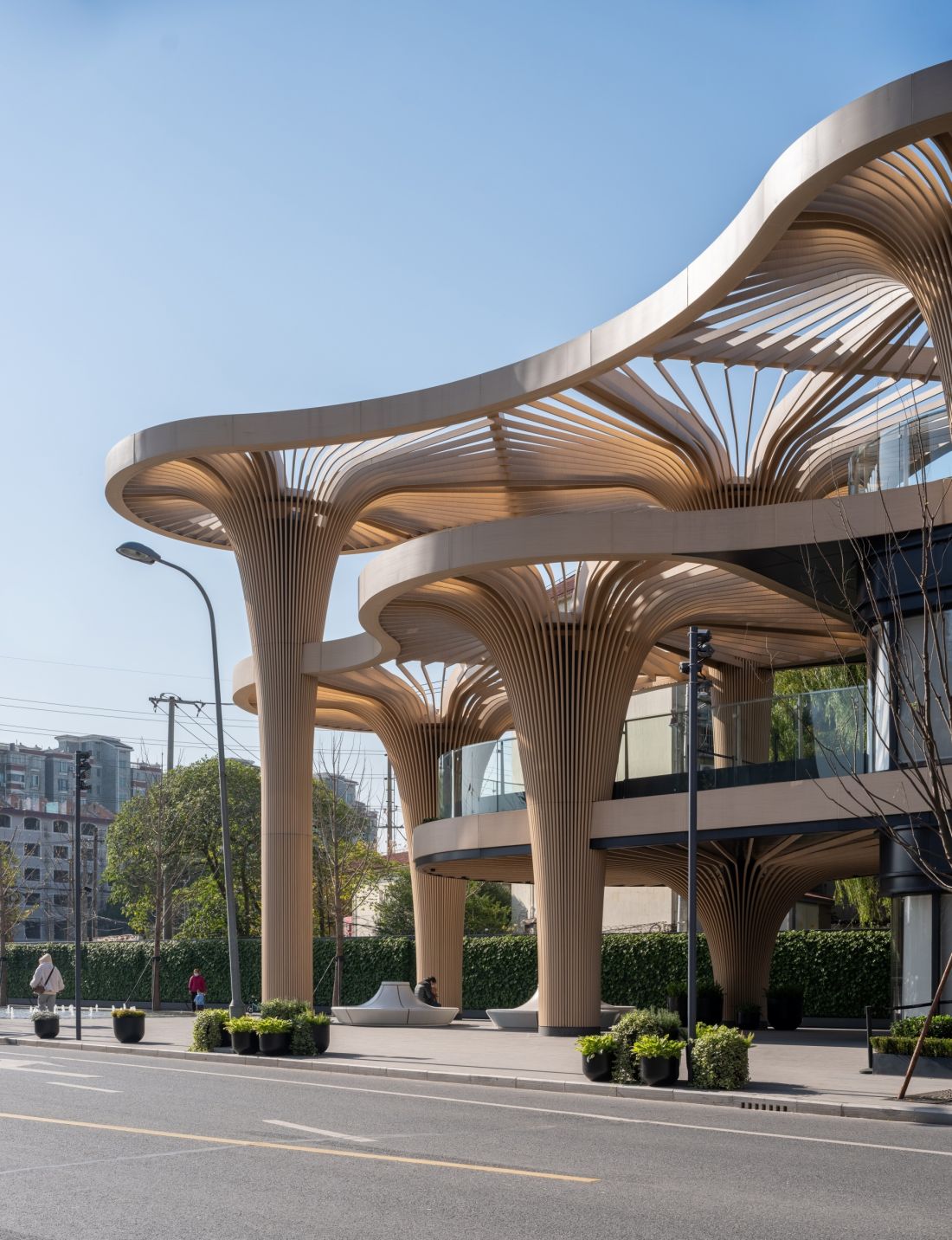 Centrum handlowe Solar Trees w Szanghaju
