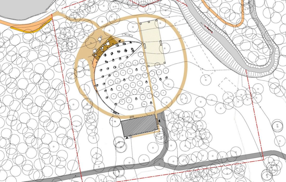 Historyczny dwór w Poniewieżu - plan zagospodarowania przestrzennego 