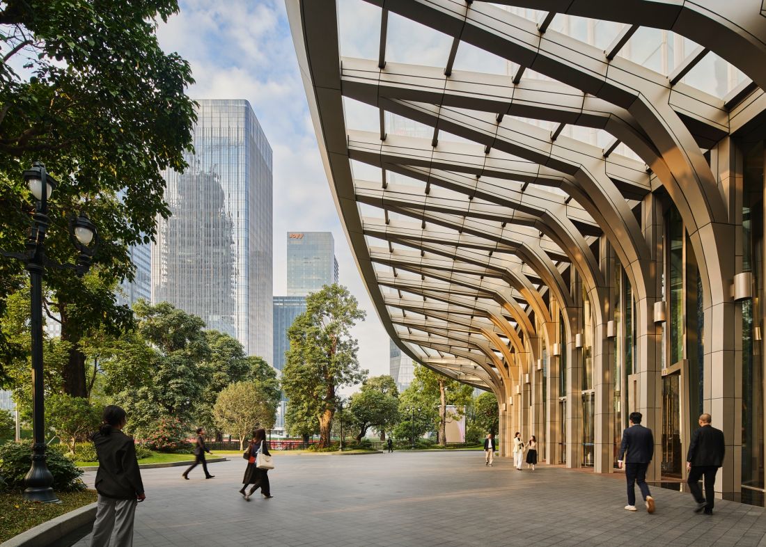 Wieżowiec Star River Headquarters w chińskim Kantonie (Guangzhou)