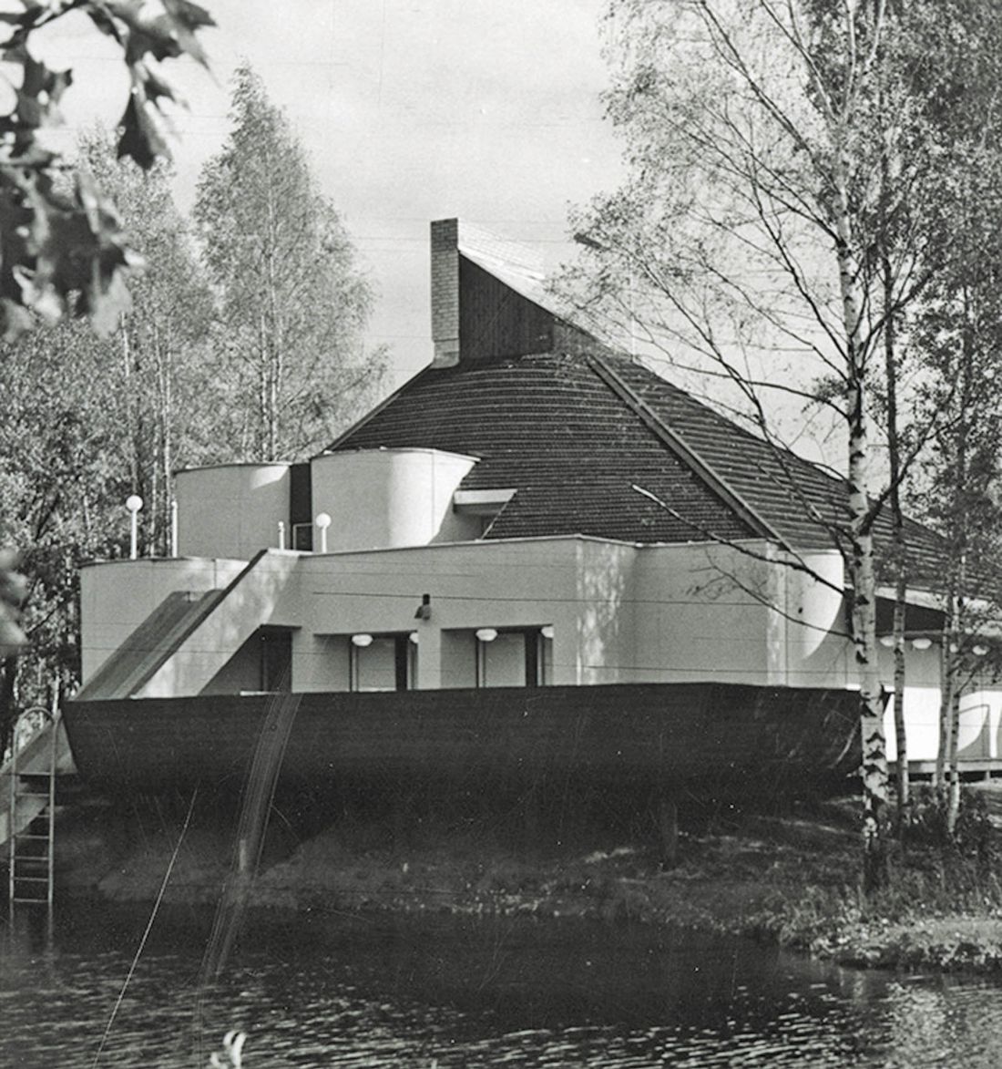 sauna w kołchozie Linda nad jeziorem Boose, Võrumaa (Estonia/ZSRR)