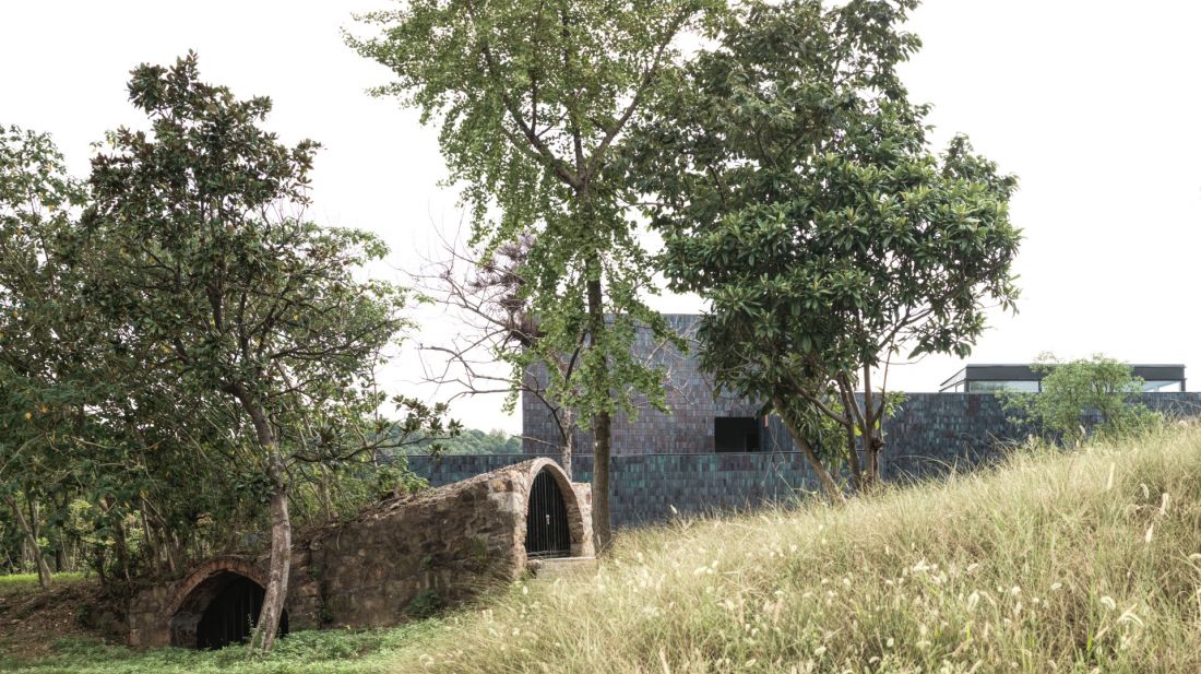 Muzeum źródeł mineralnych Zisha w dolinie Huanglong (Dingshu, Chiny)