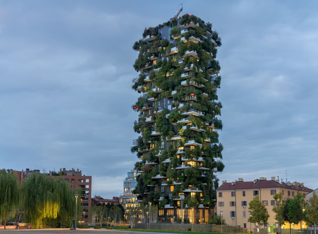 Bosco Verticale (z włoskiego „ pionowy=