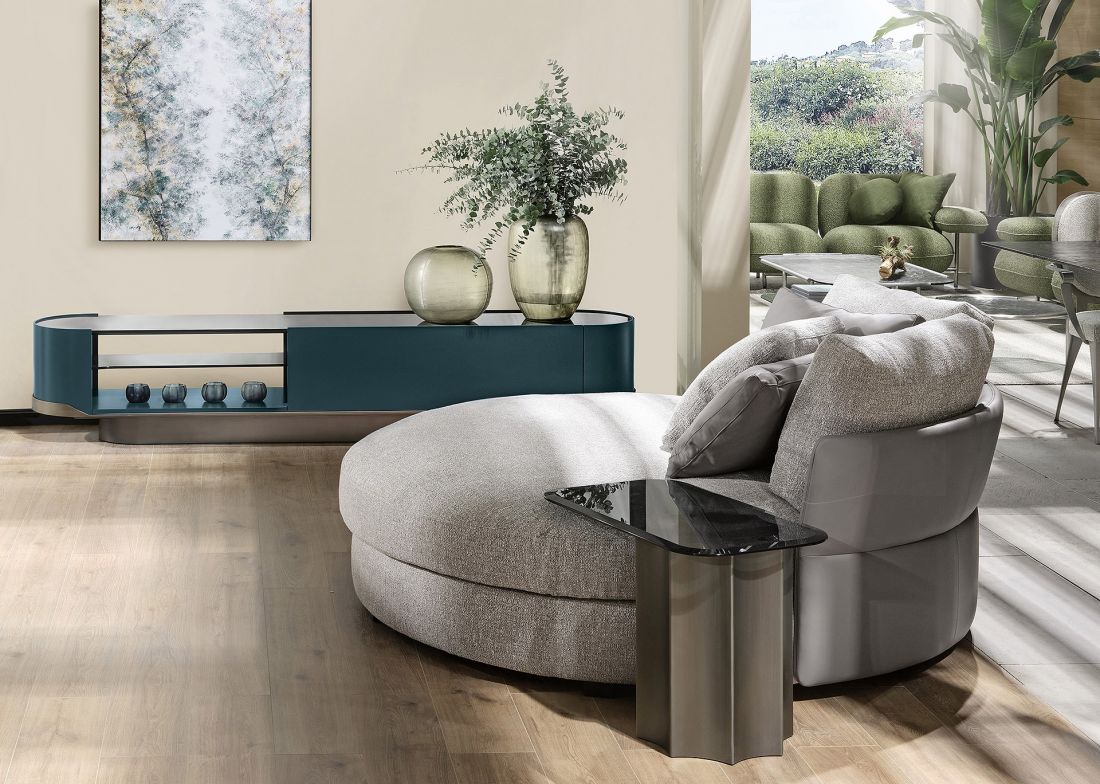 CANTORI - komoda GREGORY, sofa OASI, stolik FLORIO