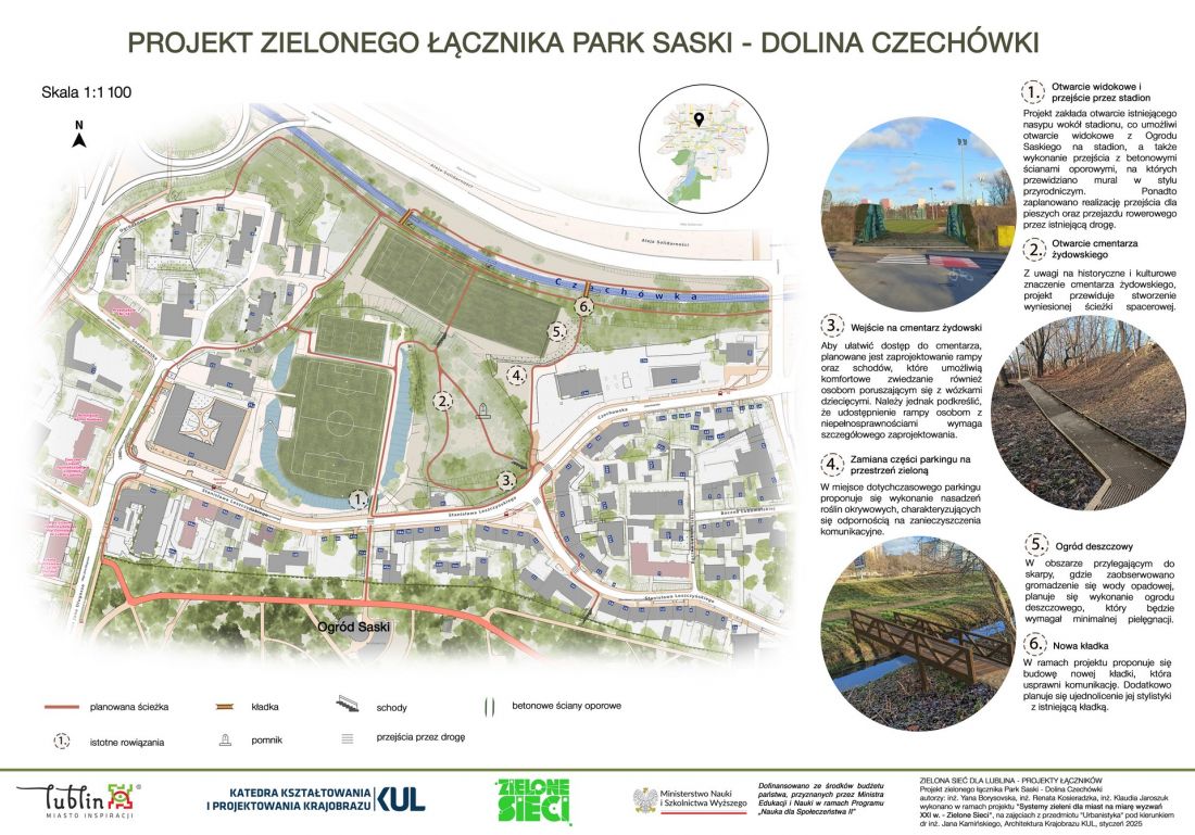 Park Saski – Dolina Czechówki