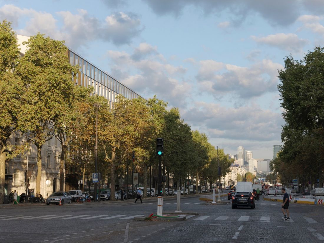 Budynek L1ve, czyli dawna siedziba główna Peugeot Citroën zlokalizowana przy Avenue de la Grande Armée w Paryżu