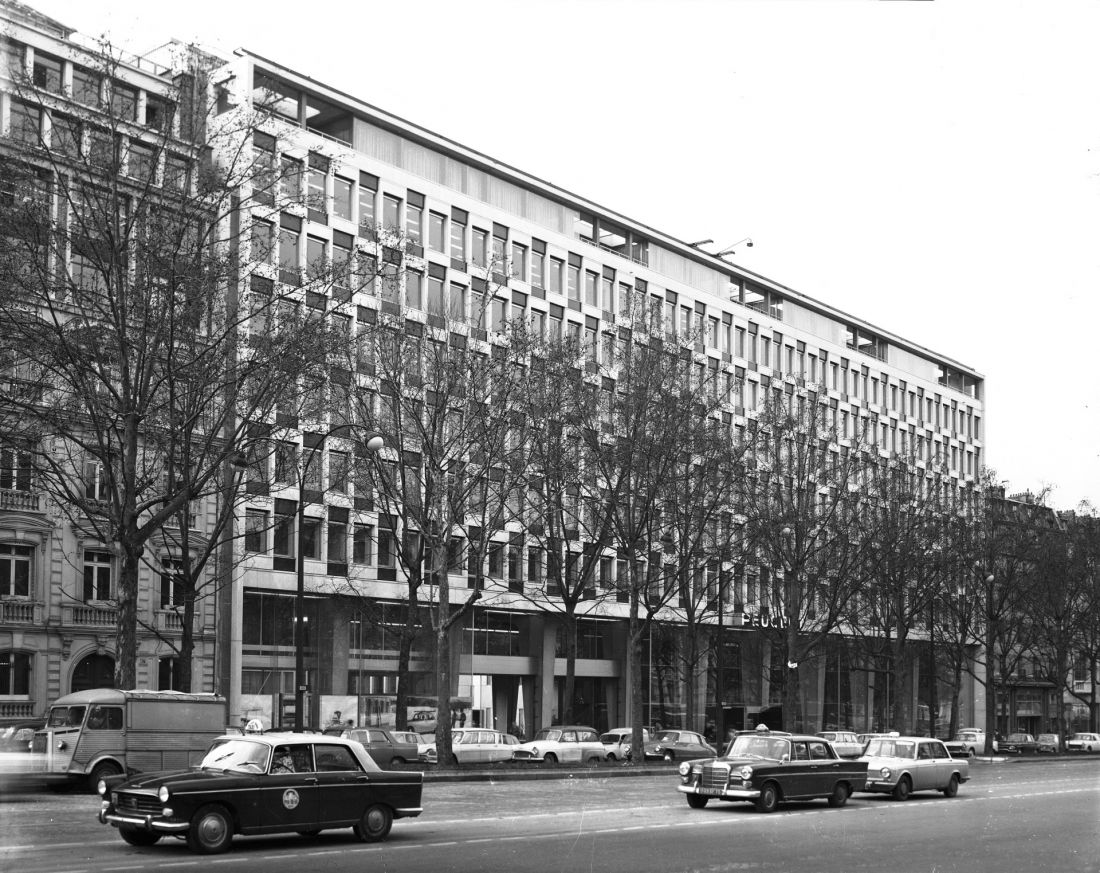 Budynek L1ve, czyli dawna siedziba główna Peugeot Citroën zlokalizowana przy Avenue de la Grande Armée w Paryżu