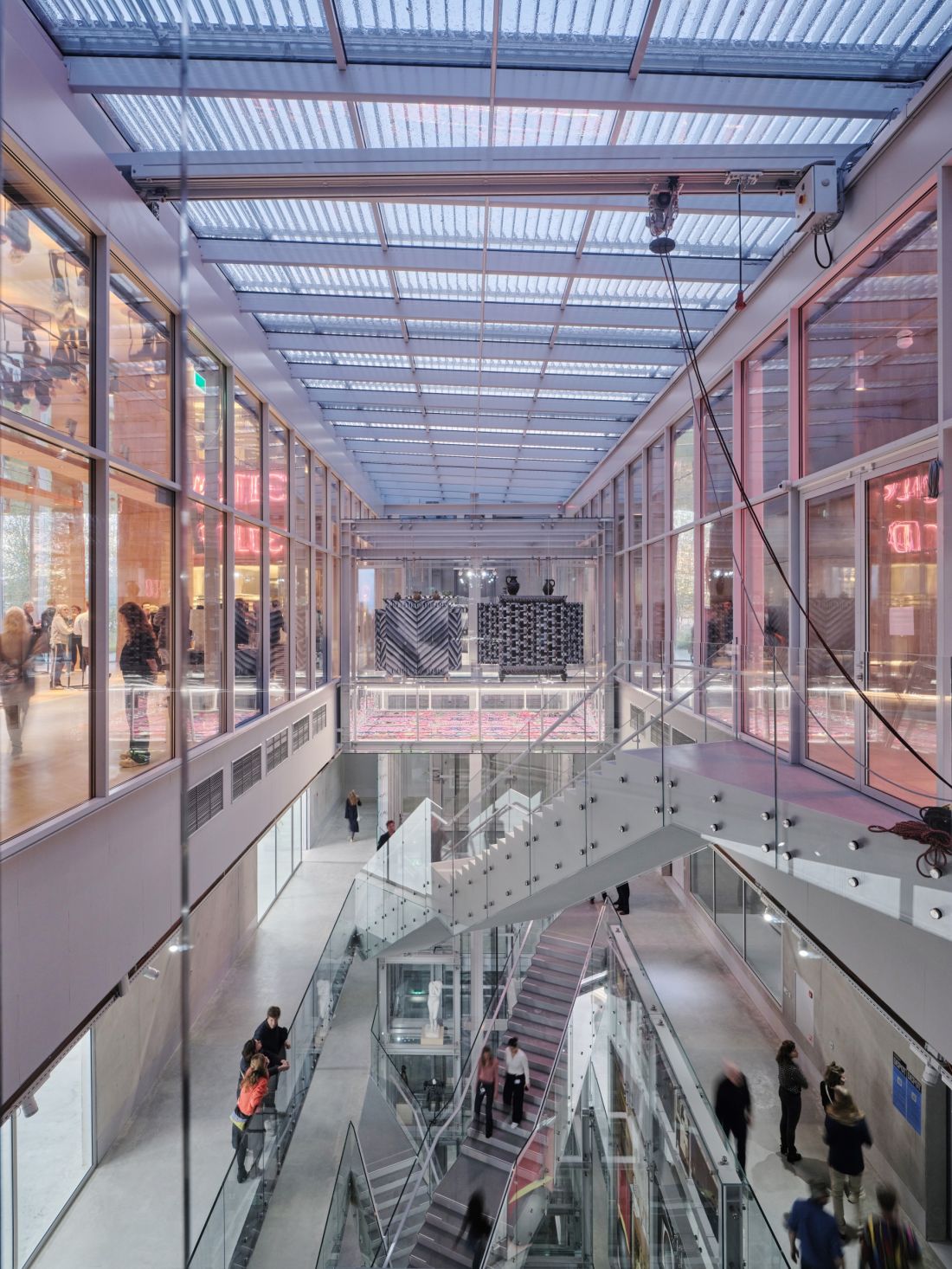 Magazyn kolekcji dzieł sztuki Muzeum Boijmans Van Beuningen w Rotterdamie